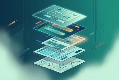 Papieren prototypes van digitale producten